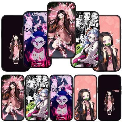 Phone Case for Samsung Galaxy S24 S23 iPhone 15 14 Xiaomi Redmi Note 13 12 11 8 10 9 Pro Max Plus X XR OPPO Huawei Daki Gyutaro Demon Slayer Nezuko