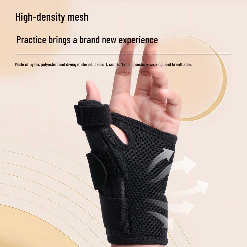 Universal Hair Dryer Thumb Guard: Comfortable, Breathable Wrist Support Glove for All Hair Dryers
