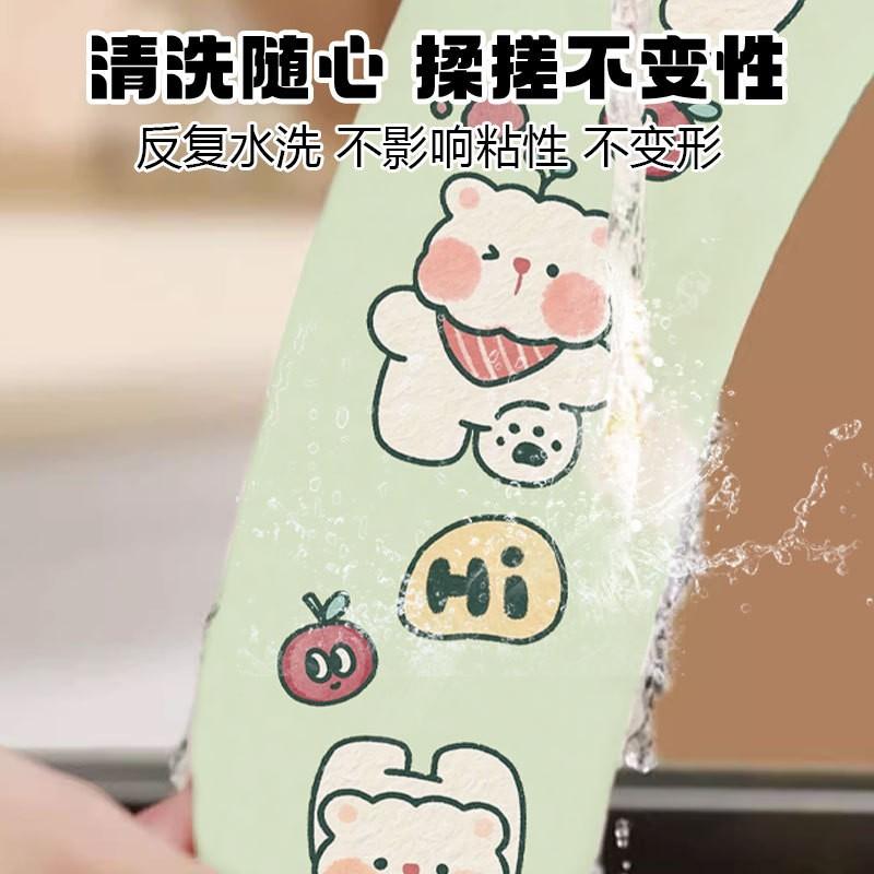 Reusable Toilet Seat Cover Pad With Static Adhesion - Soft Plush Use Cartoon Print 1200pcs Bulk
