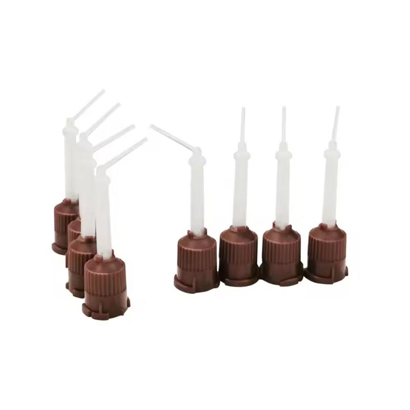 50 Pièces Embouts de Mélange Solidification Dentaire Mélangeurs Jetables Dentisterie Bozzles Tube de Mélange Fournitures Dentaires