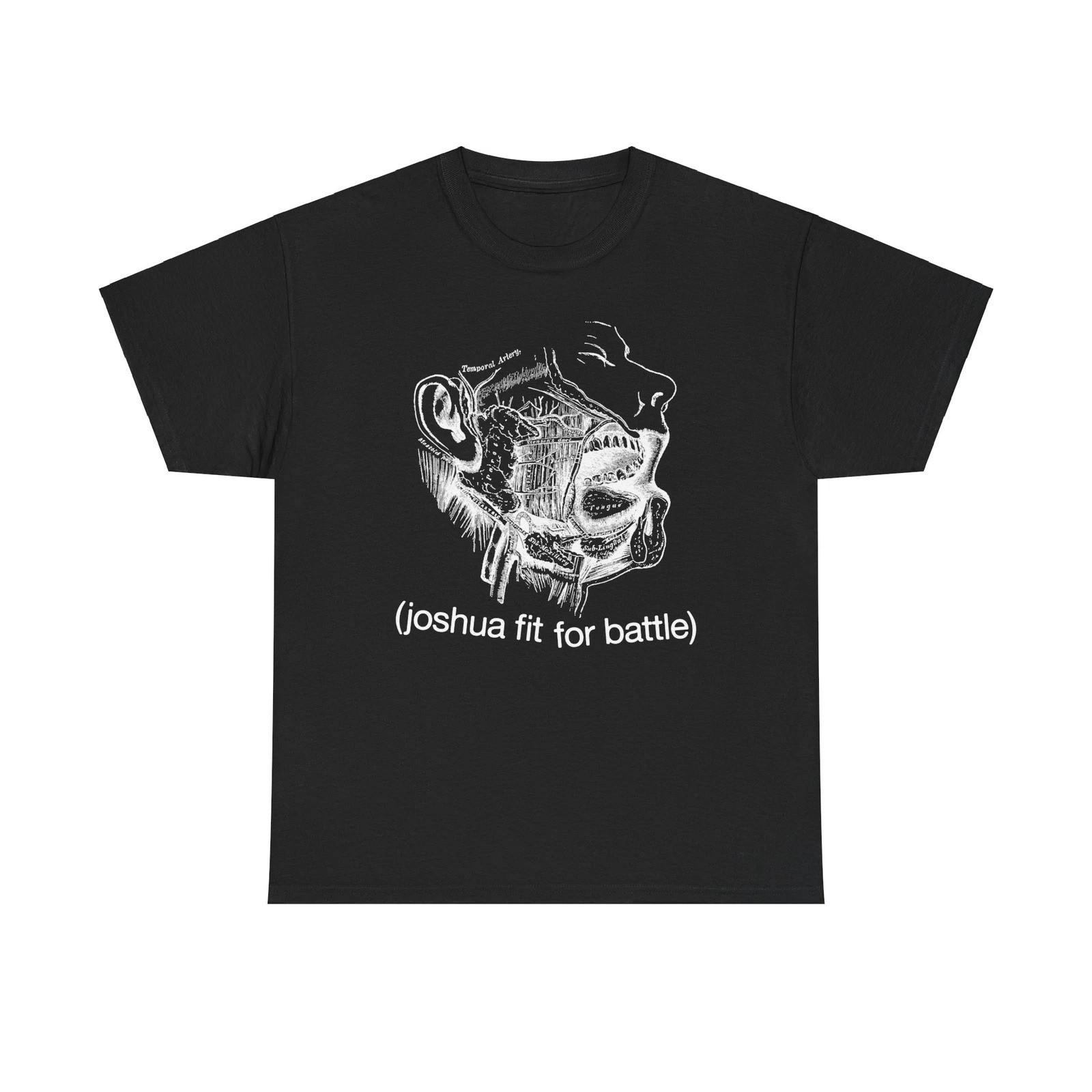 Joshua Fit For Battle Unisex Black T - Shirt S-5XL Q4124 S