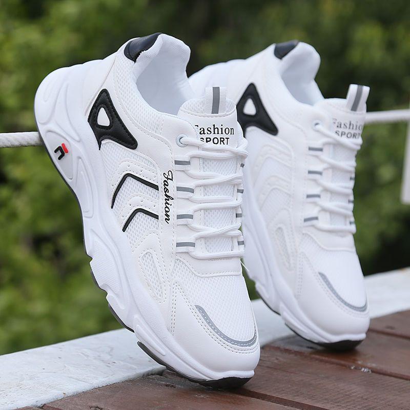 Daddy shoes men's net shoes 2026 summer new shoes men's casual sports shoes versatile breathable white shoes