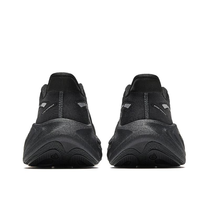 Anta Wind 2 Summer Edition Thick Sole Fabric Rubber Low Top Running Shoes Men Sneaker Gray 112625524A-2