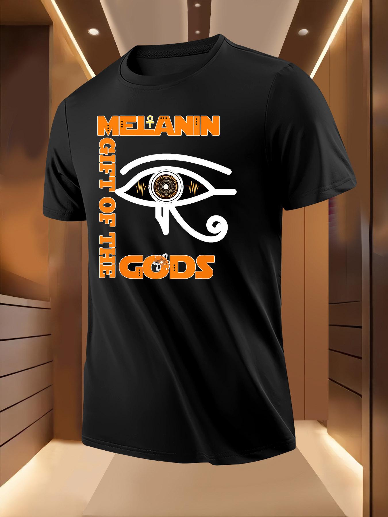 Melanin Gift Print Pattern Tshirt S