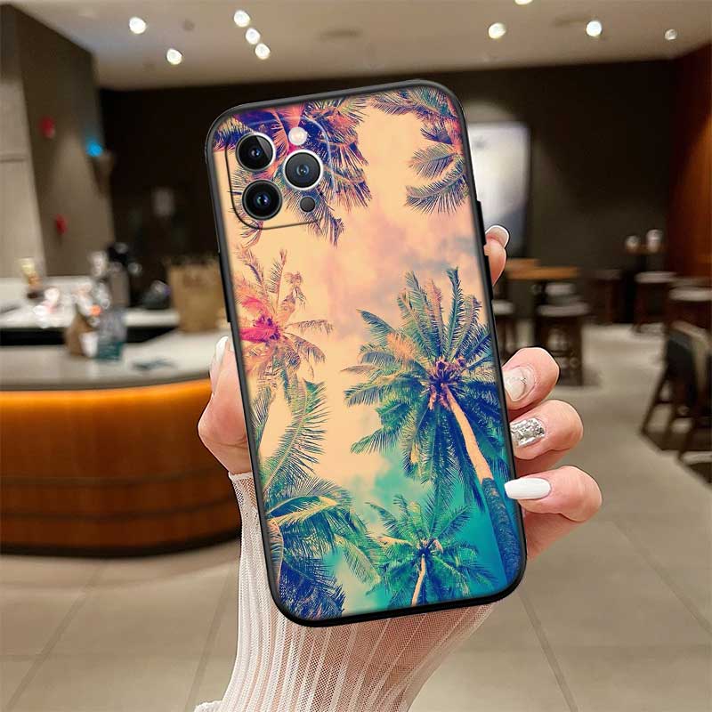 NH8 Beach Aloha Tree Summer Case for Motorola Edge 60 60s 70 G86 G56 G54 E14 G04S G45 G54 G64 S30 S50 X30 X40 X50 Pro Power