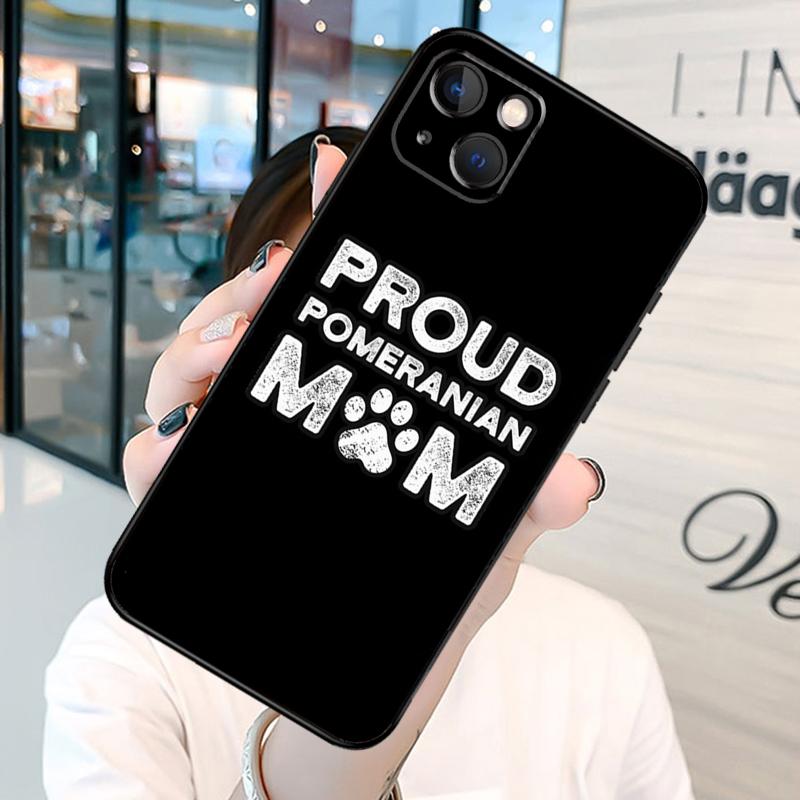 

Pomeranian Dog Yoga Phone Case For iPhone 12 11 13 14 15 Pro Max 7 8 Plus Silicone Cover For iPhone XR X XS Max SE iPhone 14Pro MAX