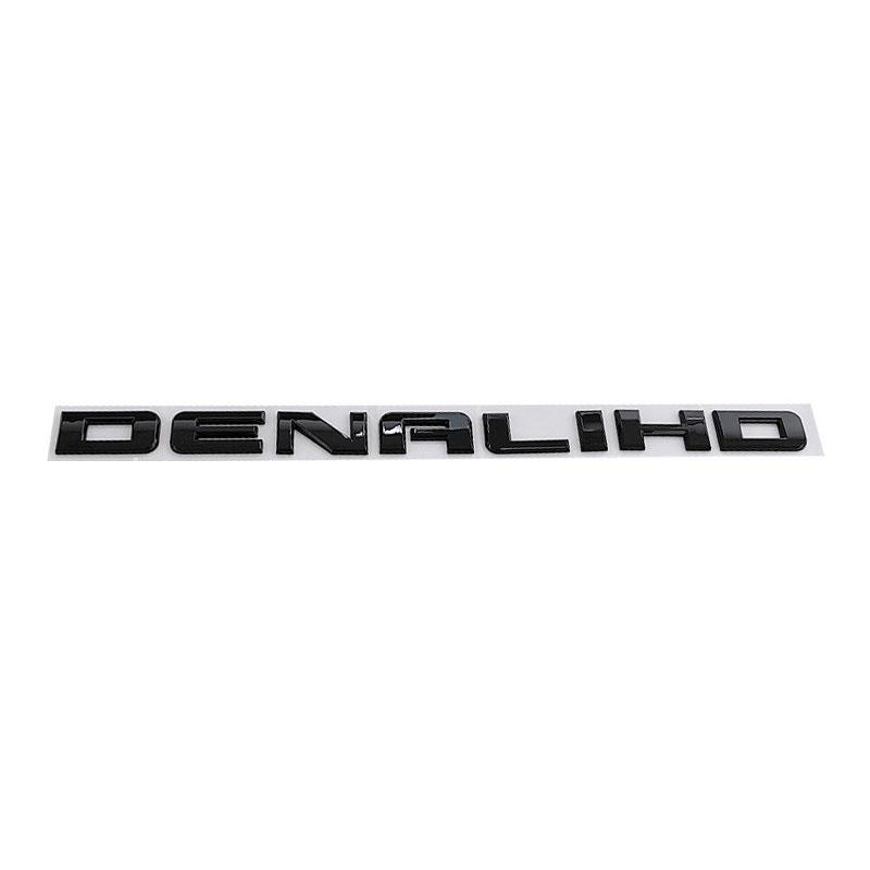 DENALI HD Label Car Stickers for Chevrolet GMC 2500HD 3500 11-18 Sierra Modified Accessories Side Fender Rear Trunk Logo Decal La2
