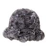 Hot Sale Knitted Real Fur Beanie Bucket Hat Winter Chinchilla Fur Hats for Women
