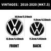 Car Front Grill Emblem Rear Trunk Badge Lid Cover For Volkswagen VW Golf 7 MK7 2014 - 2017 GOLF7.5 MK7.5 2018 - 2020