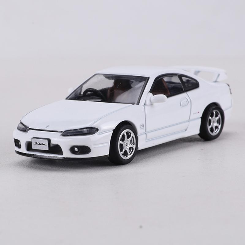 ABBI1 SHADOW 1:64 Silvia Spec-R Aero S15 Alloy simulation car model toy collection display piece