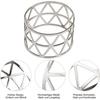 Napkin Ring Golden Metal Napkin Ring Napkin Buckle Leaf Wedding Banquet Anniversary Christmas Table Decoration 1/8 Pieces