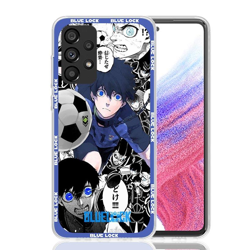 Anime Blue Lock Phone Case for Samsung Galaxy A17 A16 A15 A14 A13 A57 A56 A55 A54 A53 A37 A36 A35 A34 A33 A26 A25 A24 A23 Galaxy