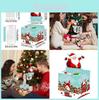 Weihnachten Santa Blau Partydeko Mit Überraschungs-Geldbox Für Feiertagsfeier