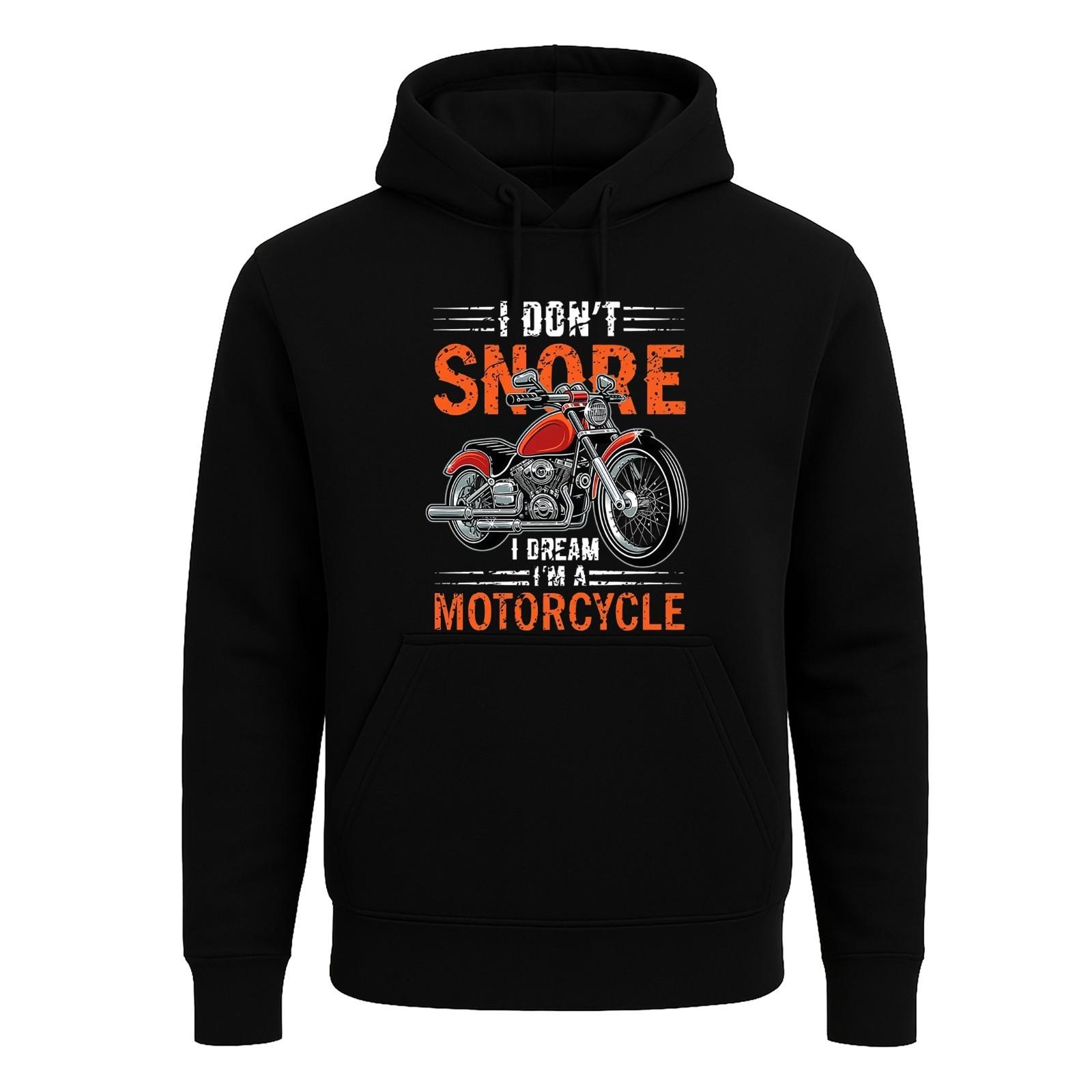 

I Don#039;t Snore I Dream I#039;m A Motorcycle Men#039;s T Shirt Joke Funny Party Shirt Top Unisex T-Shirt XL