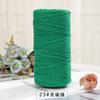 150g/150m 2mm Round Strand Hollow Yarn,European Hook Bag Core Diy Thread,Many Colors,Hand-knitted Crochet Matching Crocheting