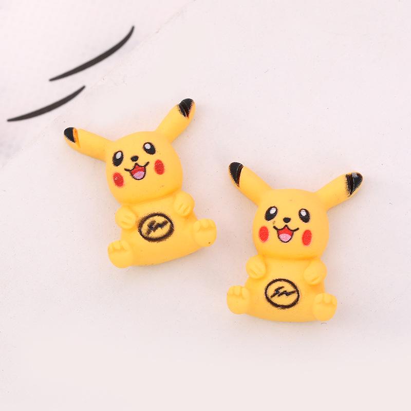 Pikachu Cartoon DIY Resin Headwear & Phone Case Stickers