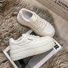 2025 new thick-soled heightening little white shoes women's autumn versatile shoes small fragrant style casual sports breadboard shoes