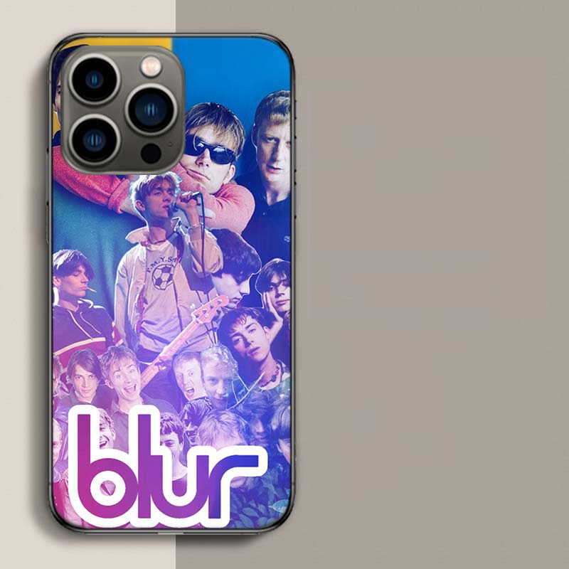 

Blur Band Phone Case For Iphone 17 Air 15 Pro 14 Plus 16 Pro Max 17E 16E 12 13 Mini 11 Cover Cute Fundas iPhone 15 Pro