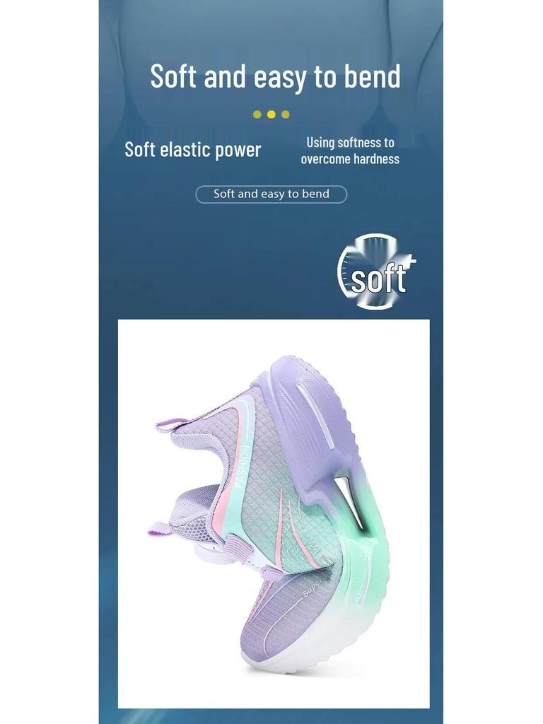 Autumn 2025 Mesh Breathable Boys' Sports Shoes - Casual, Non-slip, Trendy Running Sneakers for Kids.