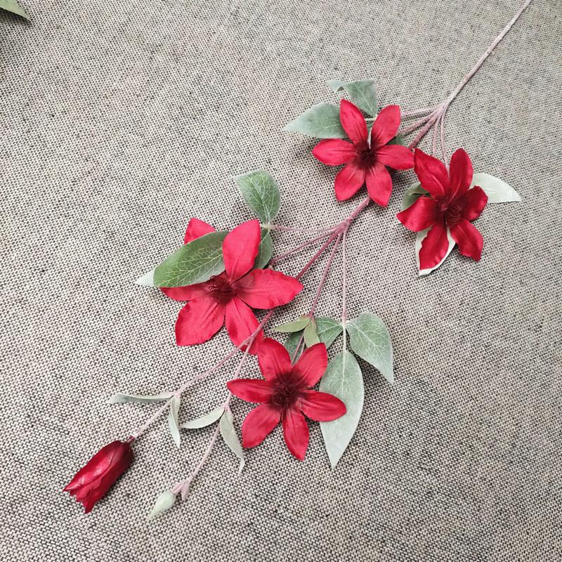 15color Faux Iris Flower Arrangement For Party Celebrations And Photography Props