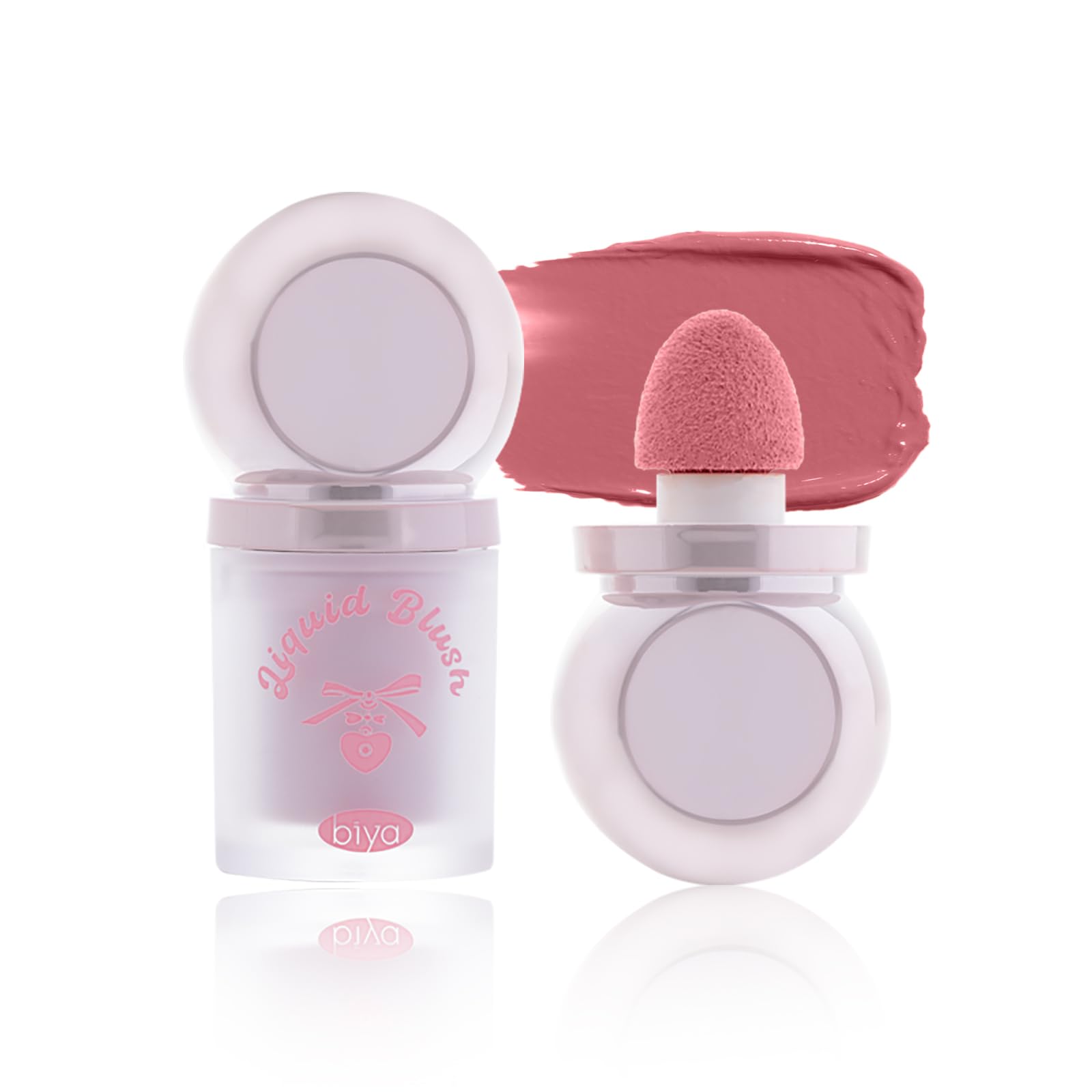 

HOJO WOO Liquid Cheek Cheek Stick: Natural flush, pore coverage, long-lasting, moisturizing, glossy finish, portable, waterproof, for men and women,