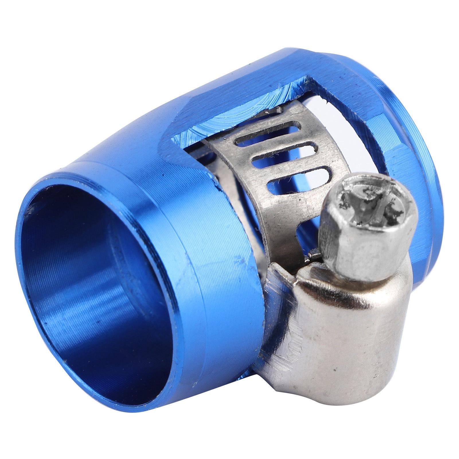 AN6 Алюминиевый сплав Финишный зажим-соединитель для шланга для топлива, масла, дизеля, газа, воздуха и воды, шланга/трубки, синий синий