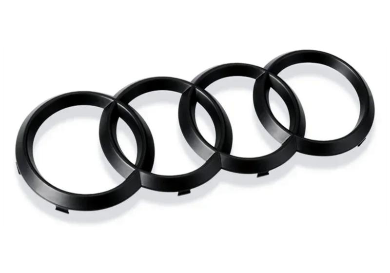 4 Ring ABS Car Hood Front Bonnet Grill Rear Trunk Emblem For 178a Logo Badge Sticker Decal For A3 A4 A5 A6 A7 Q2 Q3 Q5 Q8 TTa178
