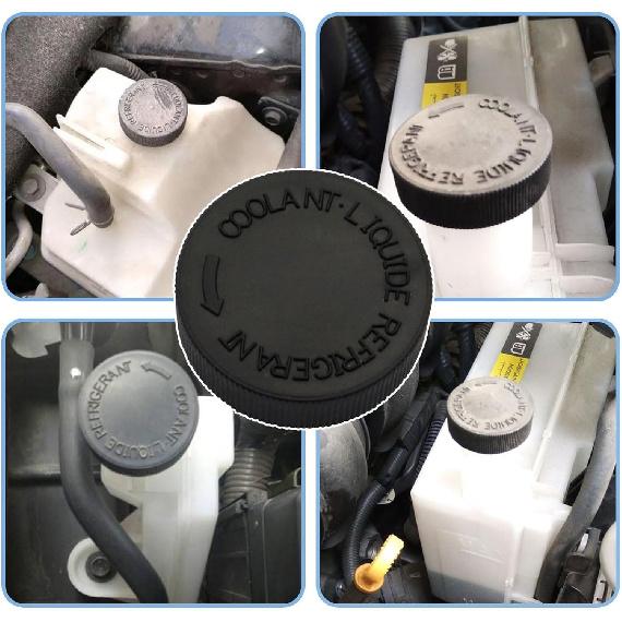 NLQR Engine Radiator Coolant Water Tank Black Reservoir Cap, Fit for Nissan Murano Rogue Versa Quest, Fit for Infiniti EX35 FX37 EX37 G35 Q70 QX50