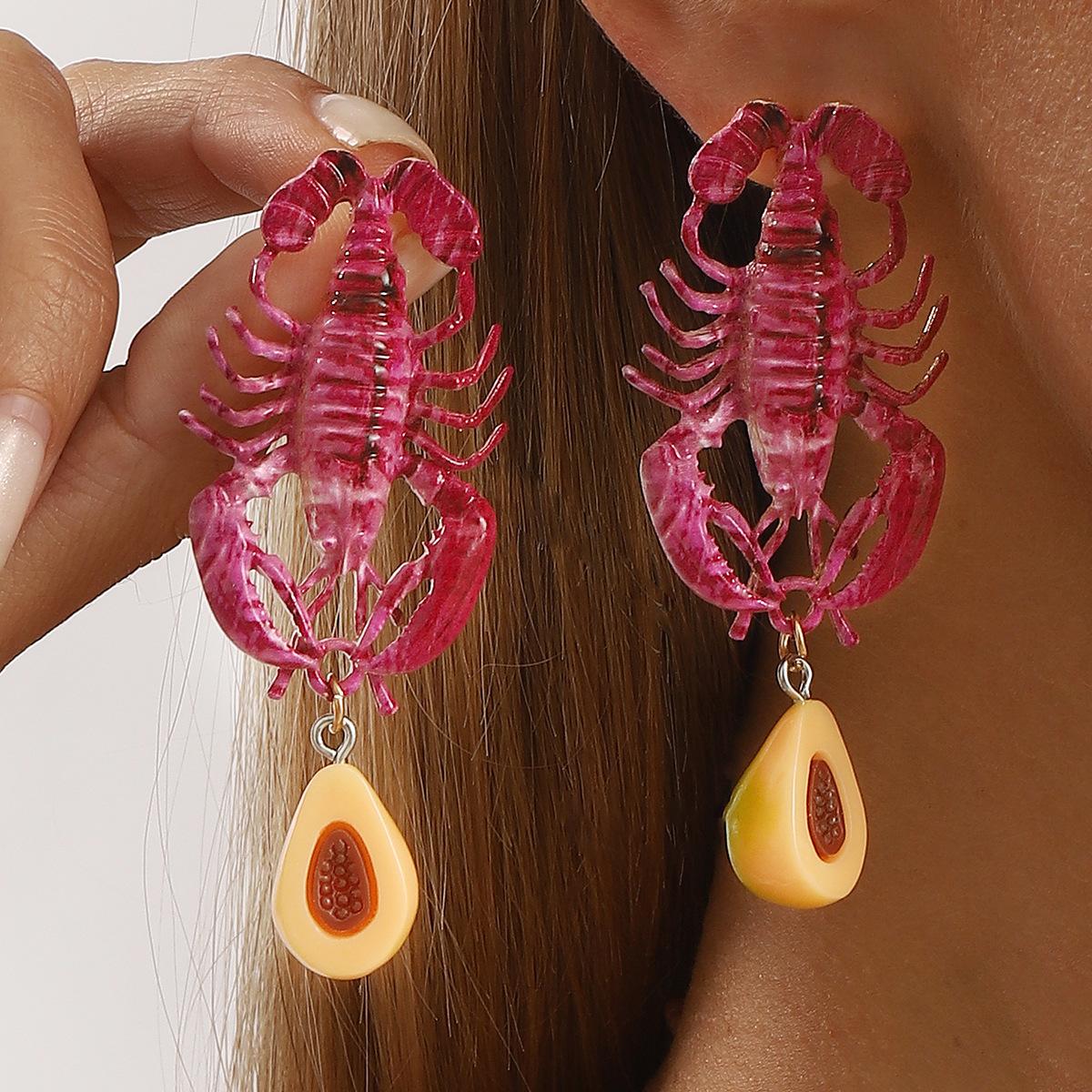 

Модные серьги-подвески для женщин розовый