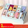 Mini Cute Cookie Candy Storage Tin with Lid for Hairpins, Earrings, or Small Items