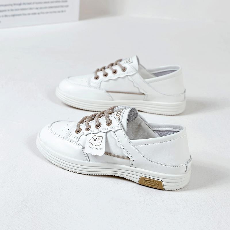 

Кроссовки женские летние 2024 года новые сетчатые дышащие мягкие подошвы белые туфли популярные модные повседневные туфли G0 35 хаки