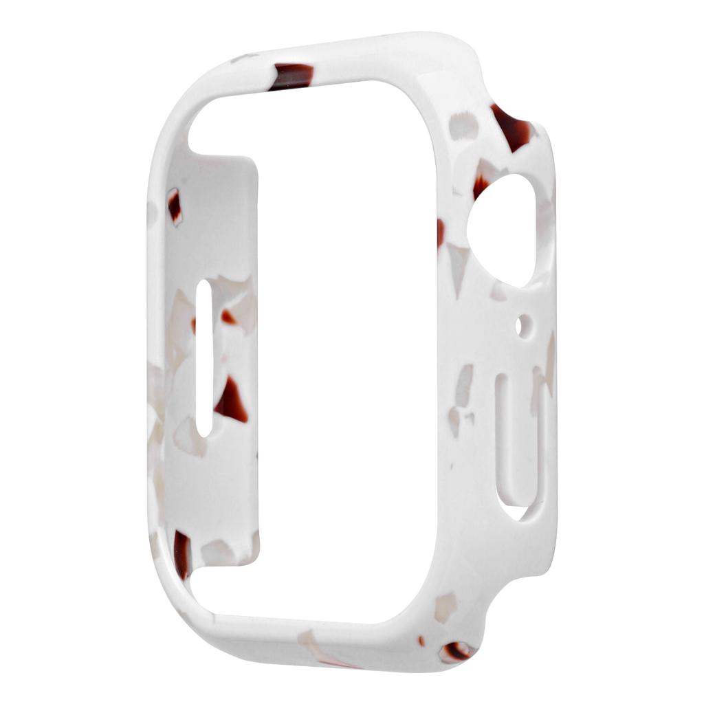 Deksle for Apple Watch 45mm 41mm 38mm 42mm 40mm 44mm, Hard PC Støtfanger Beskyttelsesetui Ramme for IWatch SE 9 8 7 6 5 4 3 Beskyttende
