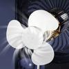 Rechargeable Air Conditioning Portable Desktop Cooling Fan with 3 Speed Suitable for Office and Bedroom Dormitory