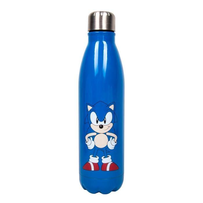 Gourde - Sonic the Hedgehog - 500 ml - Métal - Isolée - Randonnée
