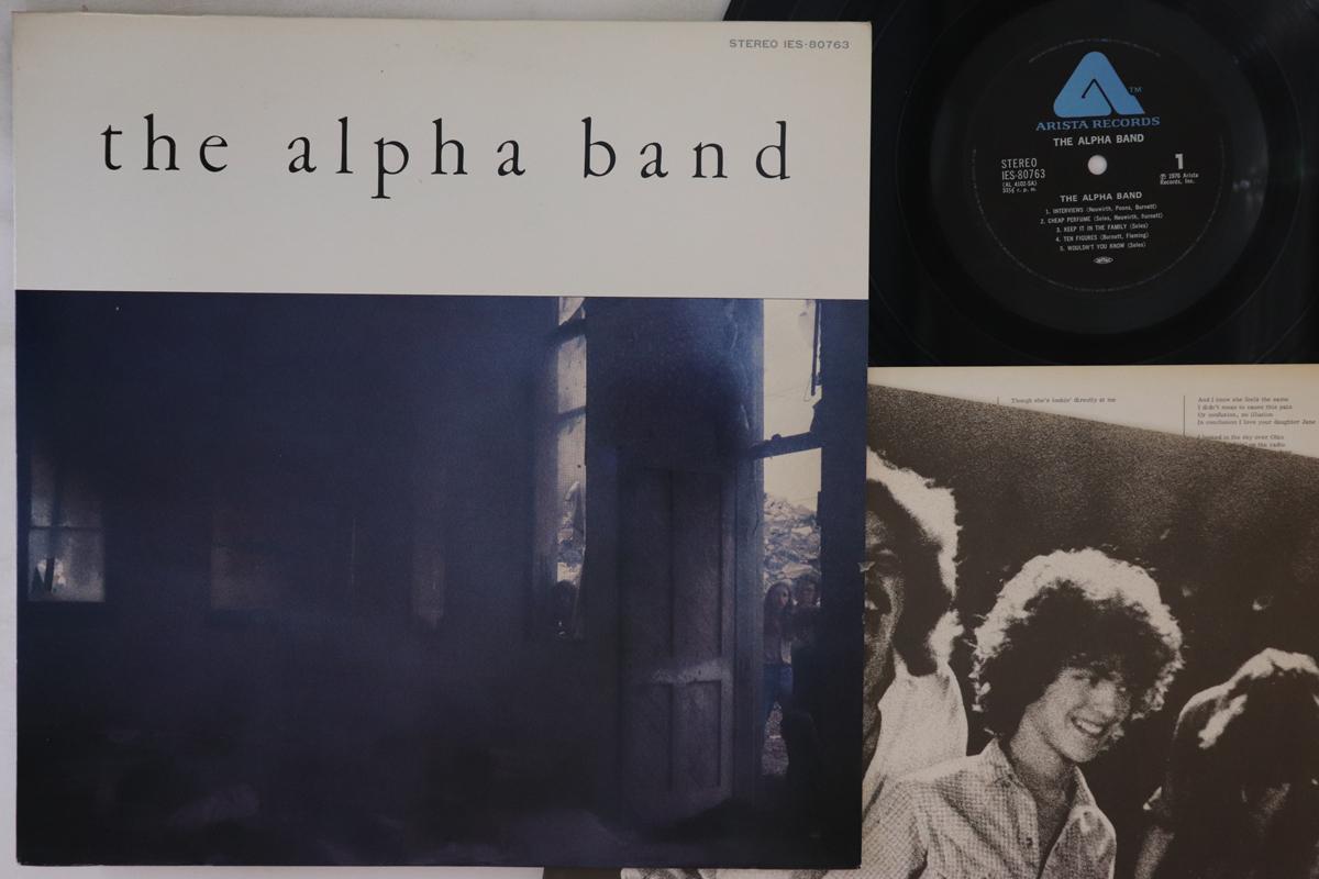 

LP Record ALPHA BAND Alpha Band IES80763 ARISTA 1976 Japan Rock Used
