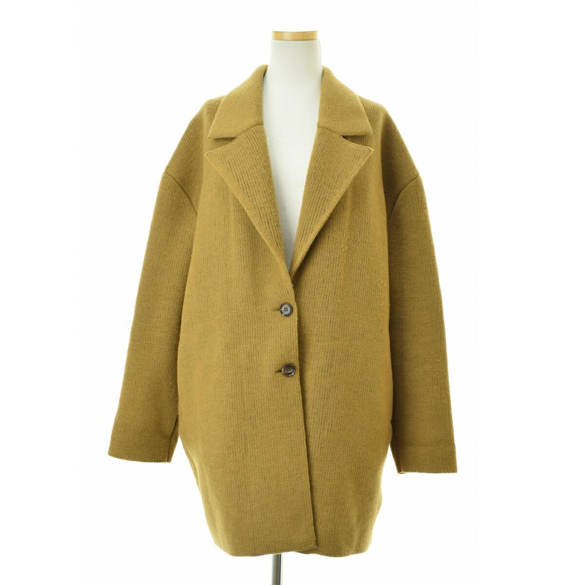[Used] VERMEIL par iena / Vermeil par iena 21080938620030 SRY knit tailored coat [cacgabbd-l]