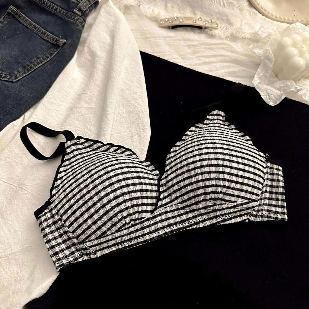 Plaid Bras For Women Bras Backless Breathable Female Underwear Soft Lingerie Fashion Women's Underwear Girls Bras