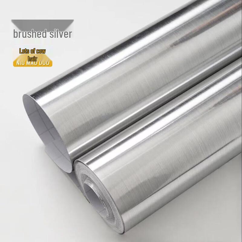 Waterproof Brushed Metal Self-Adhesive Film