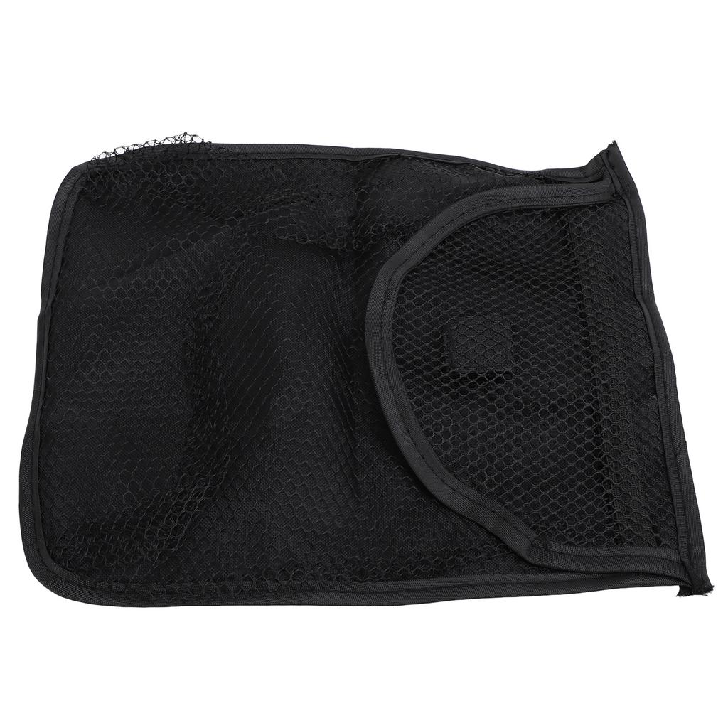 Golf Ball Mesh Bag Large Capacity Multifunction Nylon Mesh Golf Ball Bag Pouch with Hook and Loop