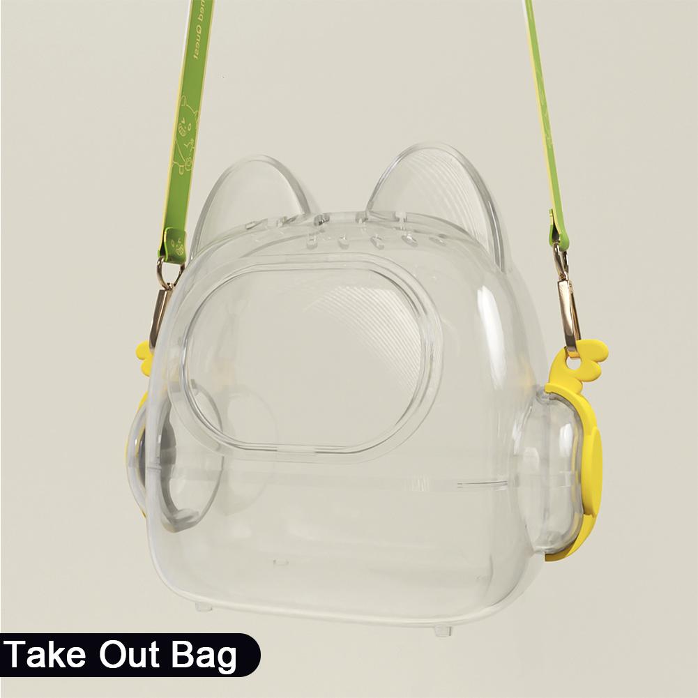 

Для 7-сантиметровой куклы Лабубу Сумка для хранения Милая прозрачная сумка через плечо для хлопковой куклы Шкаф для демонстрации игрушек Аксессуары для мини-дивана BJD 02#