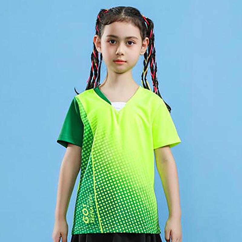 Quick-Dry Badminton & Table Tennis Uniforms for Men, Women & Kids