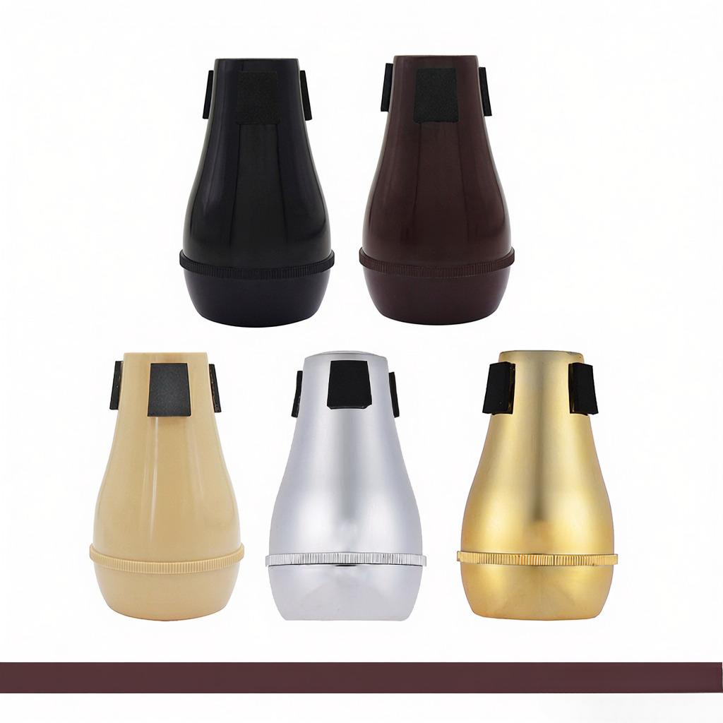 High Quality Light-weight Practice Trombone Straight Mute Silencer Sourdine ABS Material for Alto Tenor Trombones