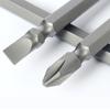 10Pcs Magnetic Screwdriver Bits 50/65/100/150/200mm Cross & Slot Drill Bit PH2 X 6mm Double Head Electric Screwdriver Drills