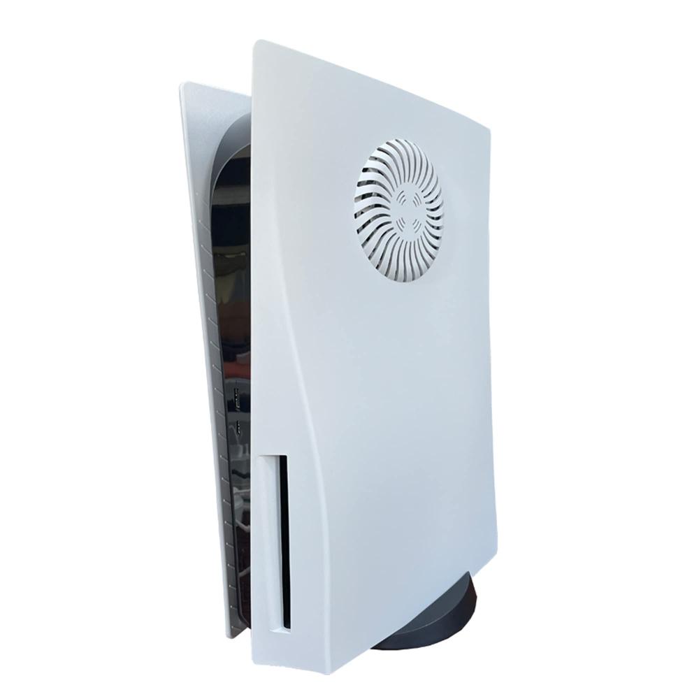 PS5 Faceplate with Cooling Hole Dust Filter for Disc Version DOBEWINGDELOU PS5 Faceplate Console Cover Replacement Side Plate Shell Dustproof Accessor