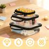 3Pcs Multi-Size Hard Storage Box Portable Clear Hard Shell Zipper Case Waterproof Makeup Storage Box Outdoor Tool Bag for Travel