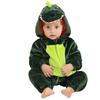 Mimi's New Dinosaur Flannel A-Type Romper: Children's Pajamas & Baby Homewear