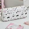 Hellokitty Canvas Pencil Case With Large Capacity For School And Office Use