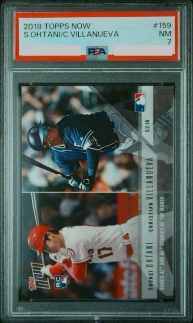 [PSA Appraisal Product]2018 TOPPS NOW #159 Shohei Otani OHTANI NAMED AL AND NL ROOKIES OF THE MONTH (PSA7)