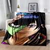Gorillaz Flannel Blanket Soft Warm All-Season Throw, Design for Camping, Car Travel, Hiking Sofa, Bed, Office Perfect Gift for Parties
