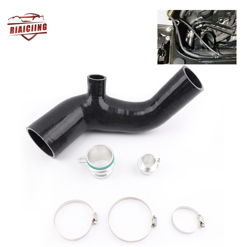 For BMW N55 3.0T hybrid models - Black turbo inlet boost pipe (improves air intake efficiency)